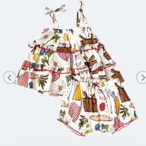 Pink chicken 2 pc set